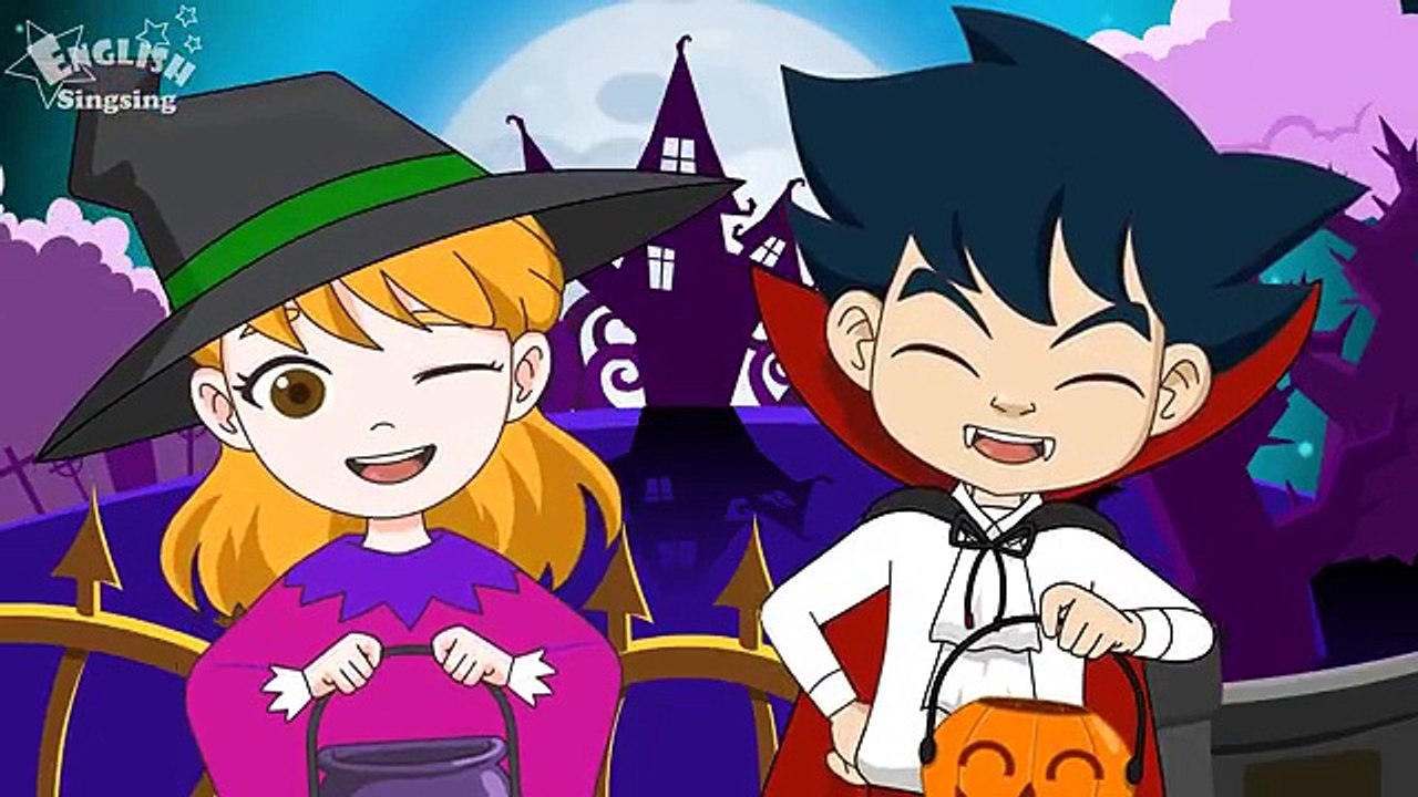 Et enfants Anglais pour content enfants chanson chansons histoires Halloween |