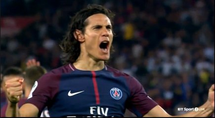Edinson Cavani second Goal HD - PSG 3-0 St Etienne 25.08.2017