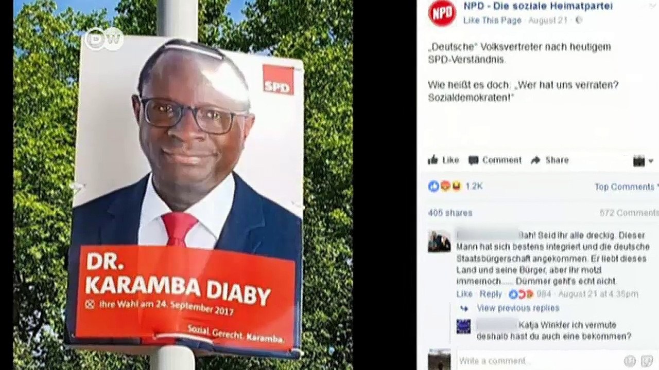 Karamba Diaby wehrt sich gegen rechte Hetze | DW Deutsch