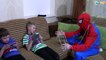 ПРАНК от Человека Паука Розыгрыш для Игорька и Богдана Видео для детей SPIDERMAN Prank