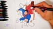 Coloration pour amusement amusement enfant enfants partie Pages superman 11 pages superman