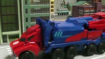 đồ chơi lắp ráp robot Transformers Optimus Prime Toys 트랜스포머 옵티머스 프라임 장난감 Siêu nhân tàu hỏa