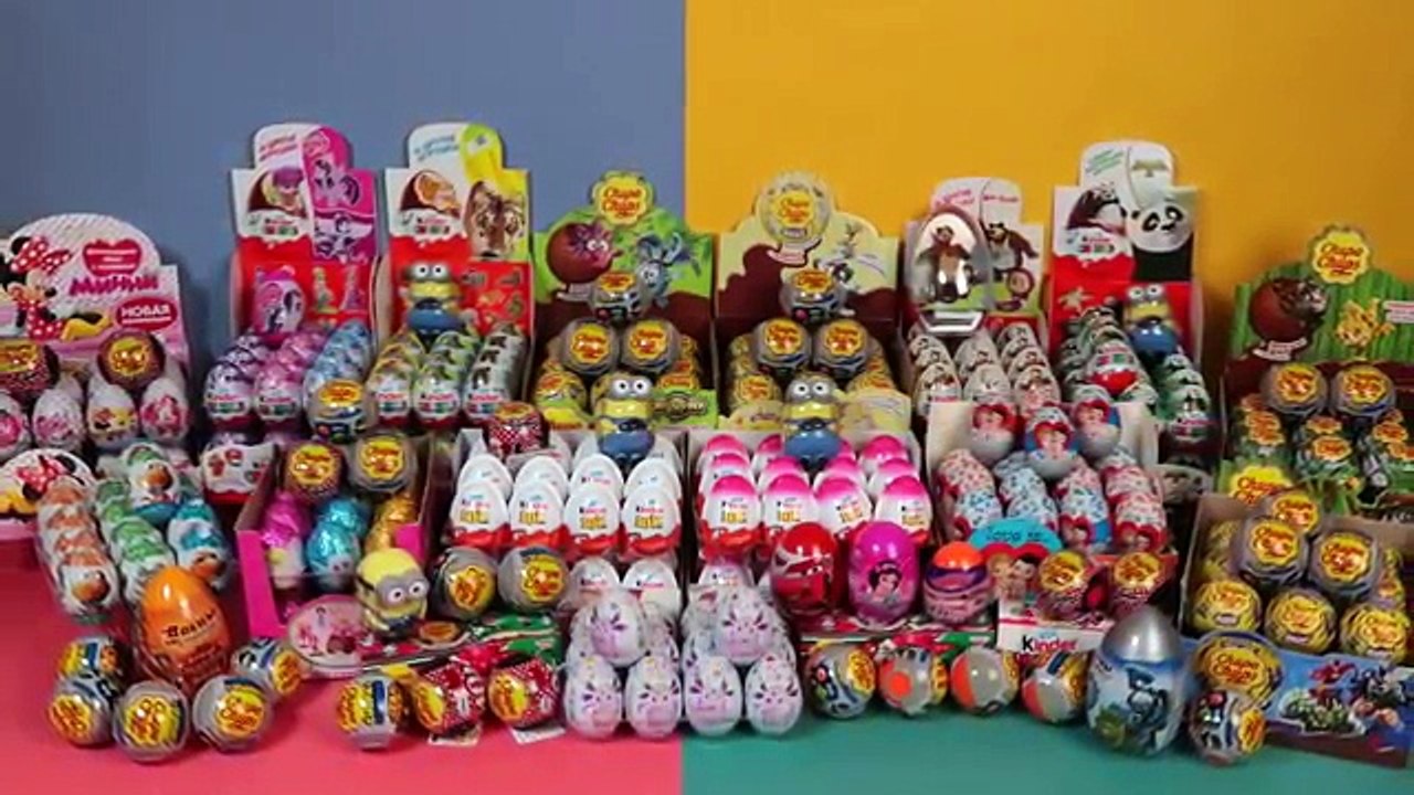 Des œufs film jouets 2016 kung fu panda 3 24 kinder surprise po kai mei mei
