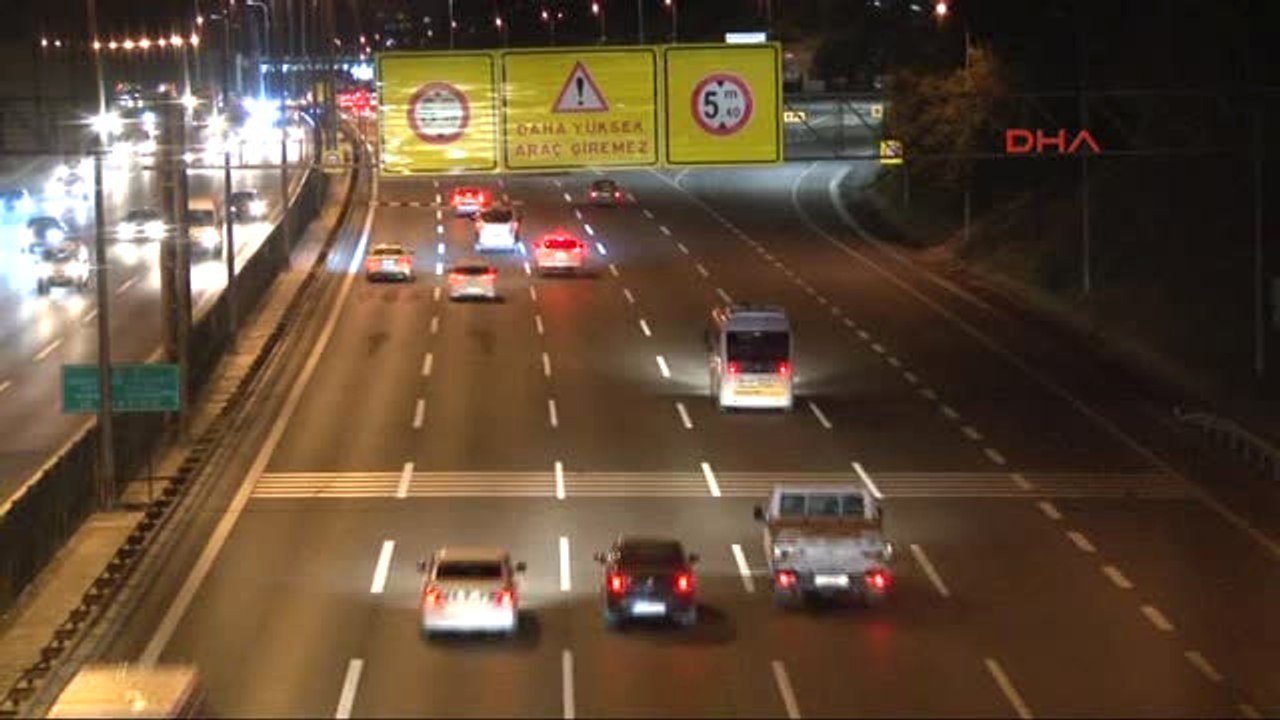İstanbul'da Bayram Tatili Trafiğinde Son Durum... Yüzde 15