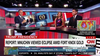 'This is just something else': CNN's Tapper scorches Treasury Secretary's tacky Ft. Knox eclipse trip