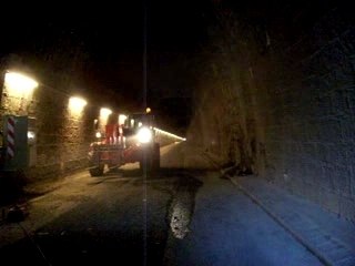 tunnel du lioran-amenagement du vieux tunnel