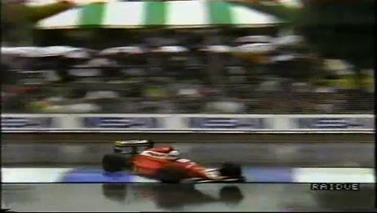 Gran Premio d'Australia 1989: Testacoda di De Cesaris