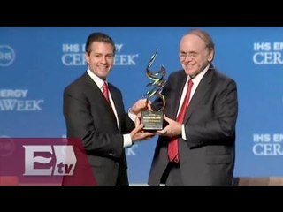 EPN recibe el Mérito Global de Energía en Houston, EU / Ingrid Barrera