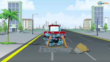 Learn Colours With Blue Monster Truck Lightning Fast Monster Trucks - Video Learning For Kids