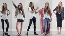 Un et un à un un à de de modes styliste Secrets de jeans