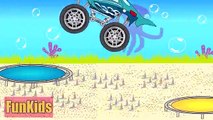 Chaud roue course comme machines dessins animés pro animaux ensemble bien que monster truck VILS chumovye