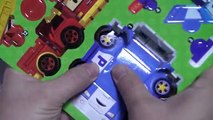 Montar juguetes juguete Robo de coches toma de poli Robocar poli poli