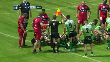 Pro D2 - Résumé Montauban - Aurillac_12-12 - J02 -Saison 2017_2018