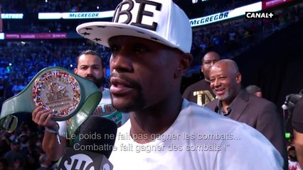 "Ce sera aussi son dernier combat !" Floyd Mayweather annonçait la couleur après la pesée !