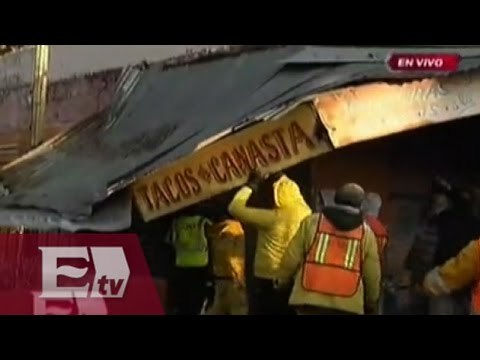 Retiran de La Merced comercios informales en operativo/ Vianey Esquinca