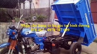 Nhận chở hàng xe ba gác tại bình dương 0933 018 467 - 0978 787 009 - 2