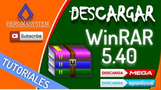 Descargar Winrar de 32 bits y 64 Bits Para Windows 10 Con Serial Español