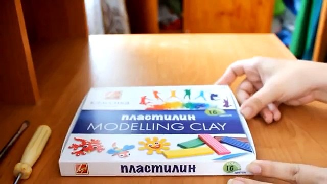 Поделки из пластилина видео 1 суперкрошки еда из пластилина.