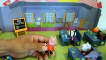 Salle de classe porc Peppa Peppa jouets bandai Playset