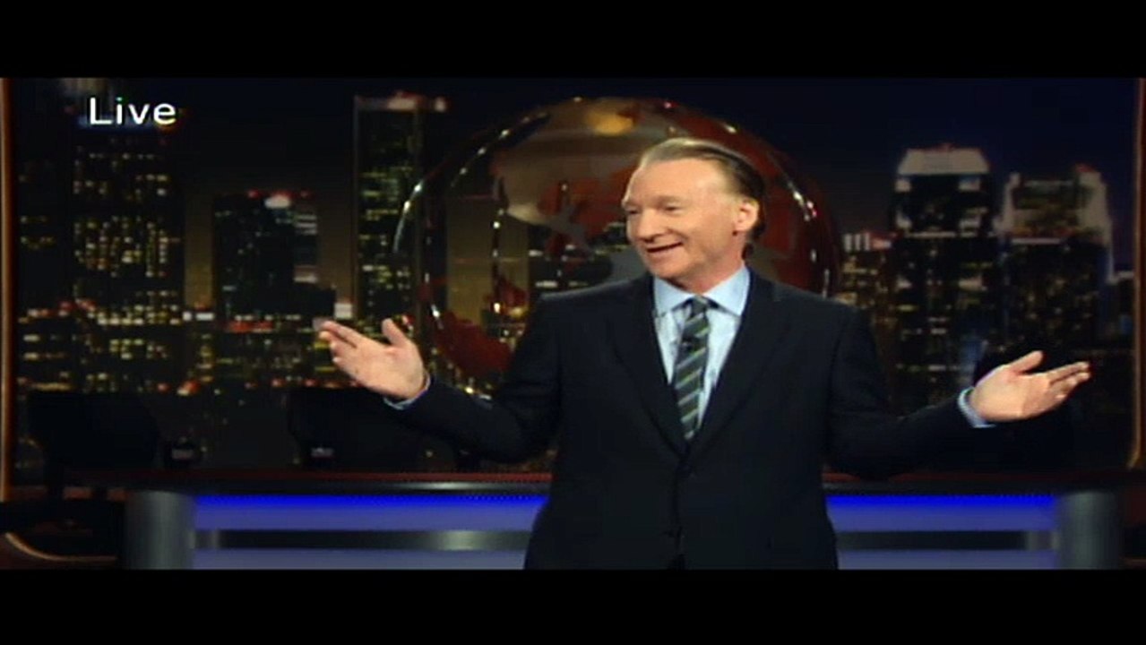 'Trump came out against the violence on both sides of hurricane harvey': Bill Maher mocks Trump