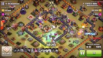 Clash Of Clans TH11 3 STAR MASS WITCH GUIDE VS OPEN RING LAYOUTS STRATEGY KEYS Clash With