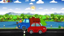 Dibujos animados sobre los coches enseñan alfabeto con avtyuney Serie 1