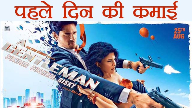 A Gentleman FIRST DAY COLLECTION | Sidharth Malhotra | Jacqueline Fernandez | FilmiBeat