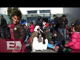 Cientos de refugiados atrapados en Grecia abarrotan Pireo/ Atalo Mata