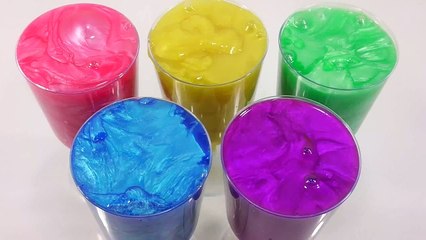 Argile les couleurs bricolage gelé briller à lintérieur Apprendre hors hors vase jouets Cocktail surprise disney