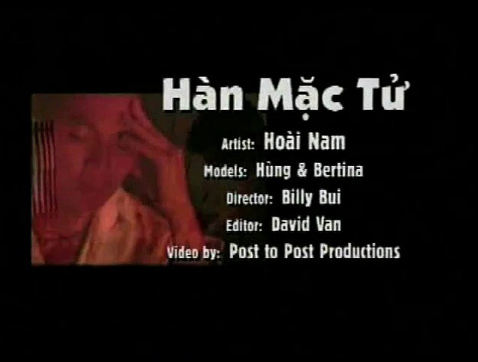 HÀN MẠC TỬ - Karaoke. Hoài Nam.