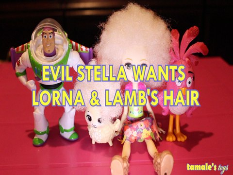 EVIL STELLA WANTS LORNA & LAMB'S HAIR ENCHANTIMALS ANGRY BIRDS BUZZ LIGHTYEAR TOY STORY 3 DISNEY PIXAR , DREAMWORKS Toy