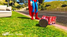 HULK Drink Too Much Coca Cola Hulk Turned Into Coca Machines Spiderman Cartoon For Kids-Part 1