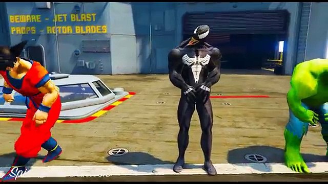 SuperHeroes On Planes Jumping Challenge With Spiderman Hulk Mickey Mouse Spiderman Cartoon For Kids