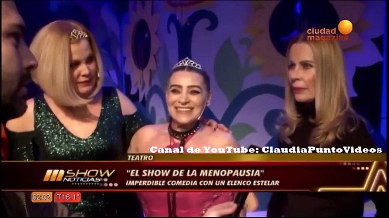 Teatro: "El show de la menopausia" Pais, Carámbula, Marta González, Divina Gloria y María Valenzuela