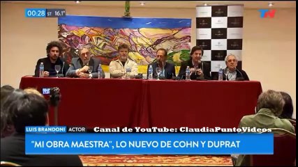 Cine: "Mi obra maestra". Guillermo Francella, Luis Brandoni y Antonio Gasalla