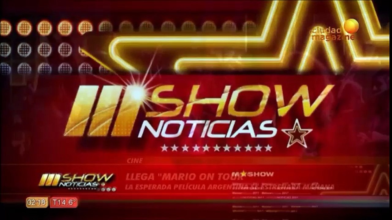 Cine: Iair Said "Mario on tour" MShow Noticias