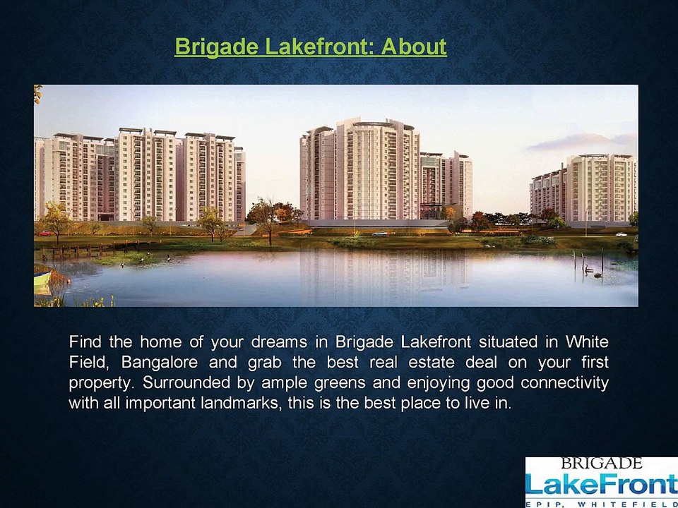 Brigade Lakefront Floor plan