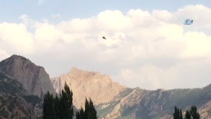 Teröristlerin Mağaralarını Kapatan İş Makineleri Yolları Birleştirdi