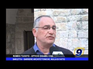 Barletta | Barriere architettoniche, nulla di fatto
