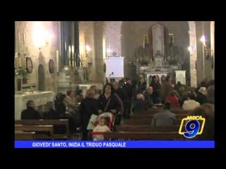 Giovedì Santo, inizia il triduo pasquale