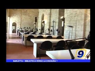 Barletta | Biblioteca verso la chiusura