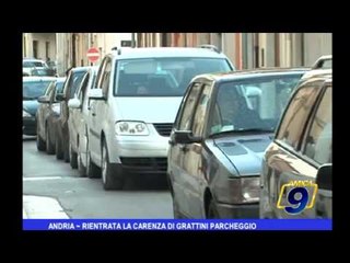 Andria | Rientrata la carenza di grattini parcheggio