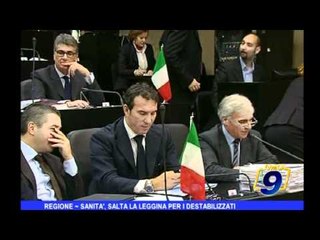 Regione | Sanità, salta la leggina per i destabilizzati