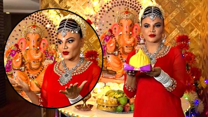 Rakhi Sawant's Ganesh Chaturthi Celebrations 2017
