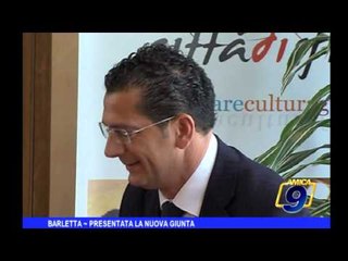 Barletta | Presentata la Nuova Giunta