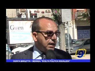 Giunta Barletta | Mennea: "Scelta politica squallida"