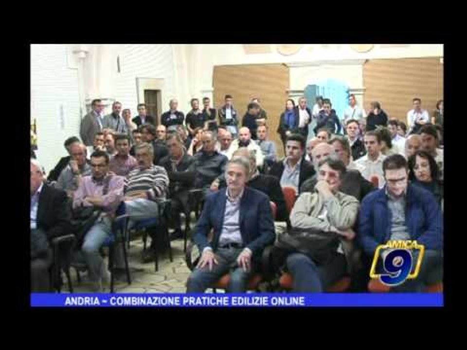 Andria | Combinazione pratiche edilizie online