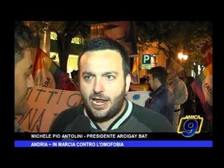 Andria | In marcia contro l'omofobia