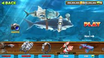 Hungry Shark Evolution New Update Shweekend Astronaut Baby Fly in Space Big Daddy Gameplay