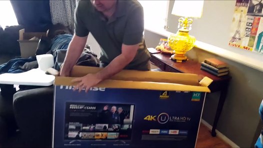 Kid Temper Tantrum Smashes NEW 50inch TV Fresh Out Of The Box ...